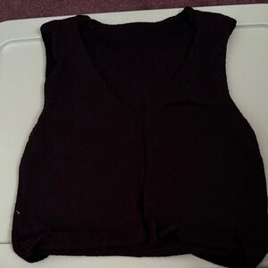 Elegant Black Sleeveless Top
